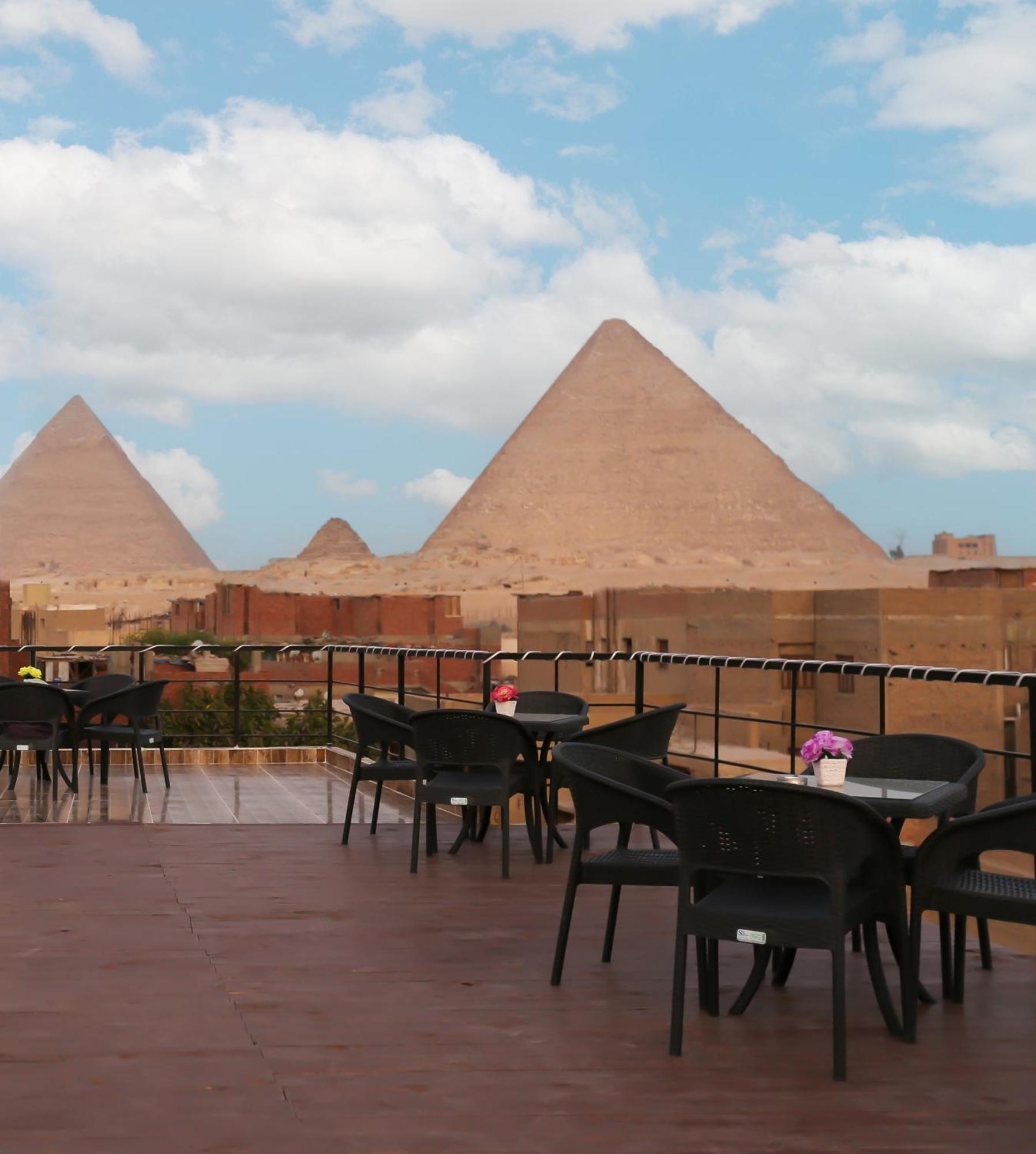 Turquoise Pyramids Gate Hotel City Centre Kafret el-Gabal Buitenkant foto