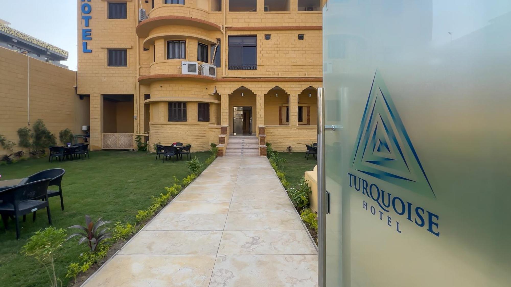 Turquoise Pyramids Gate Hotel City Centre Kafret el-Gabal Buitenkant foto