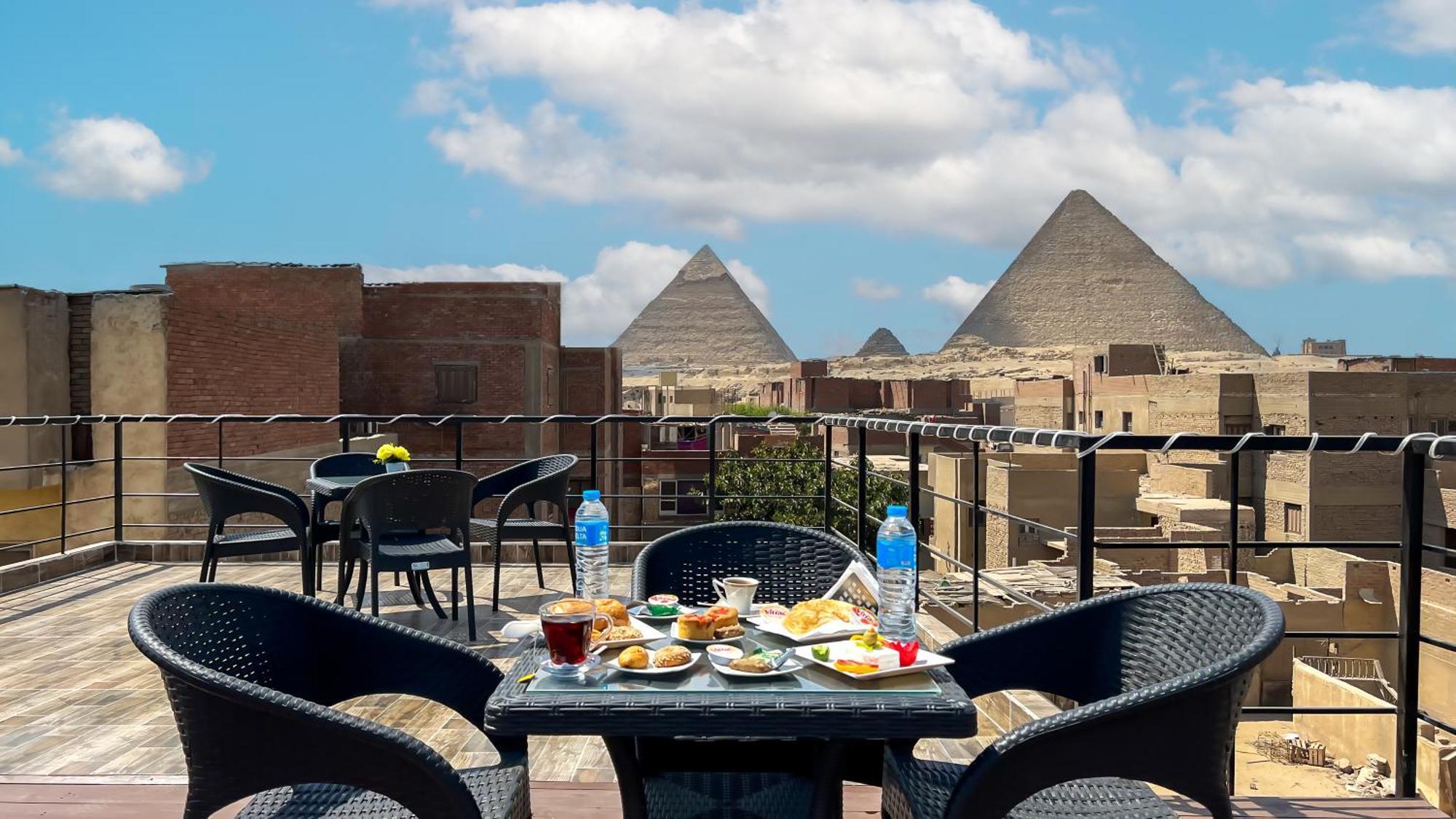 Turquoise Pyramids Gate Hotel City Centre Kafret el-Gabal Buitenkant foto