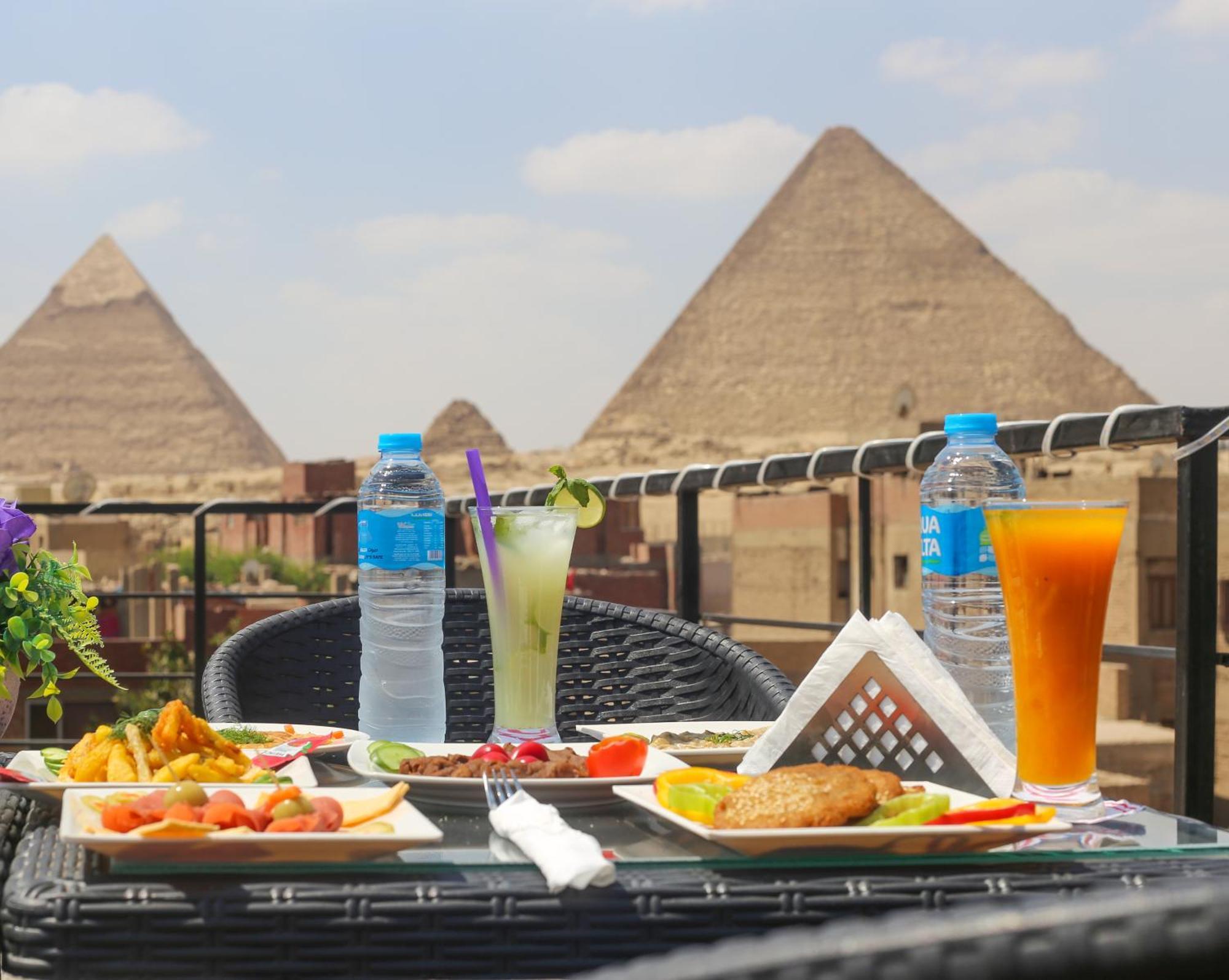 Turquoise Pyramids Gate Hotel City Centre Kafret el-Gabal Buitenkant foto